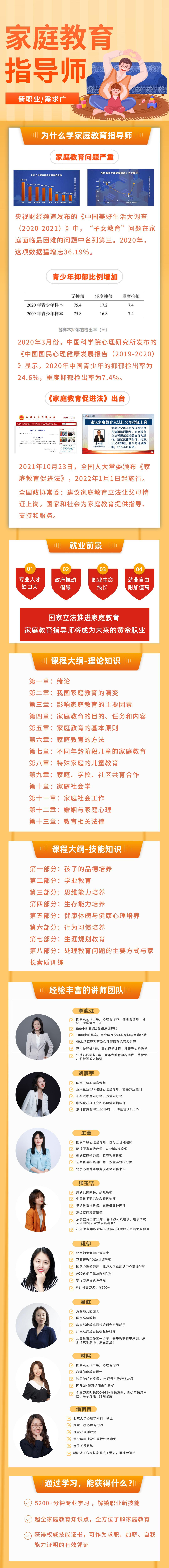 家庭教育指导师培训简章